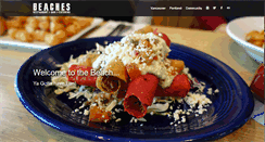 Desktop Screenshot of beachesrestaurantandbar.com