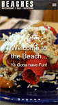 Mobile Screenshot of beachesrestaurantandbar.com